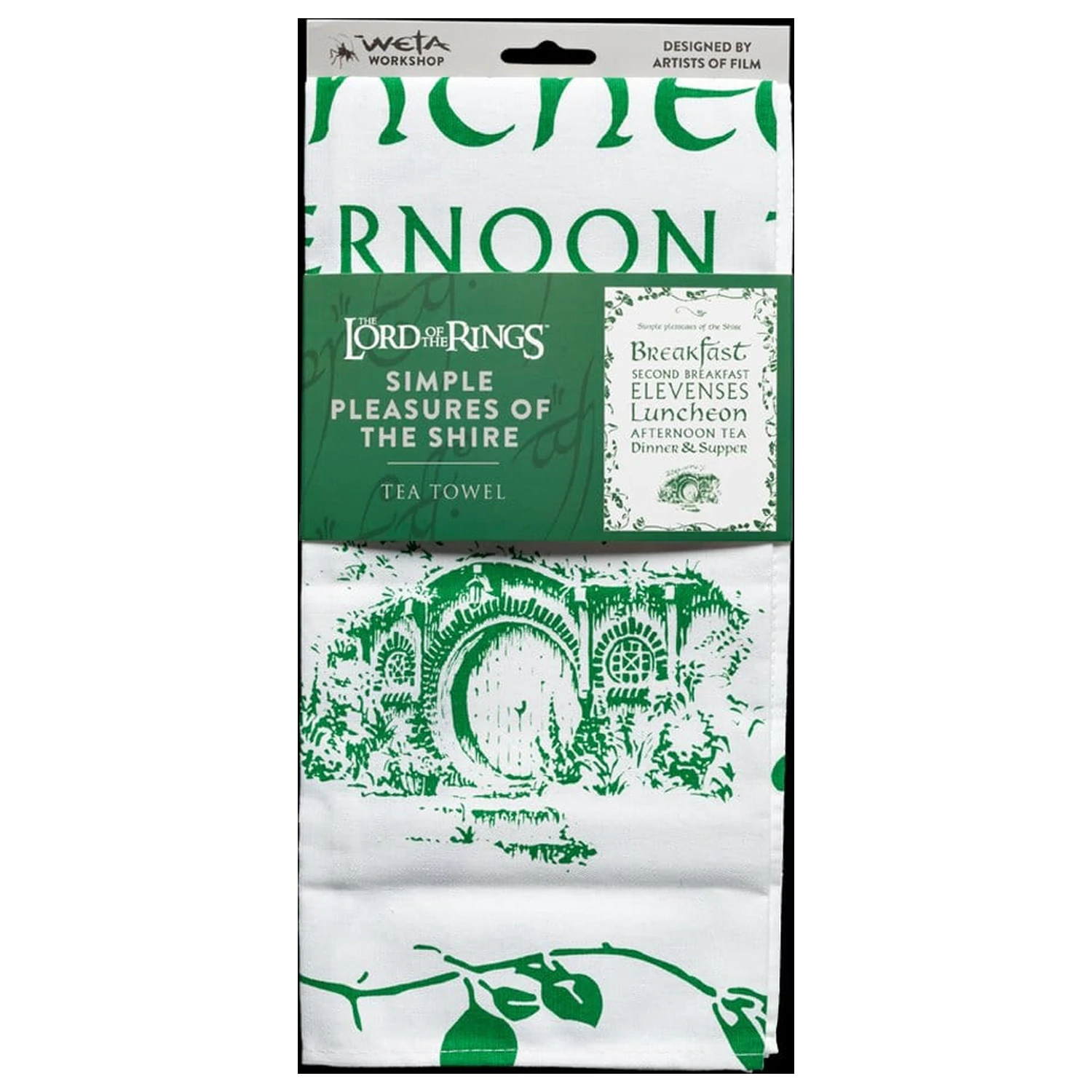 Lord of the Rings Geschirrtuch Simple Pleasures of the Shire 72 cm Produktfoto