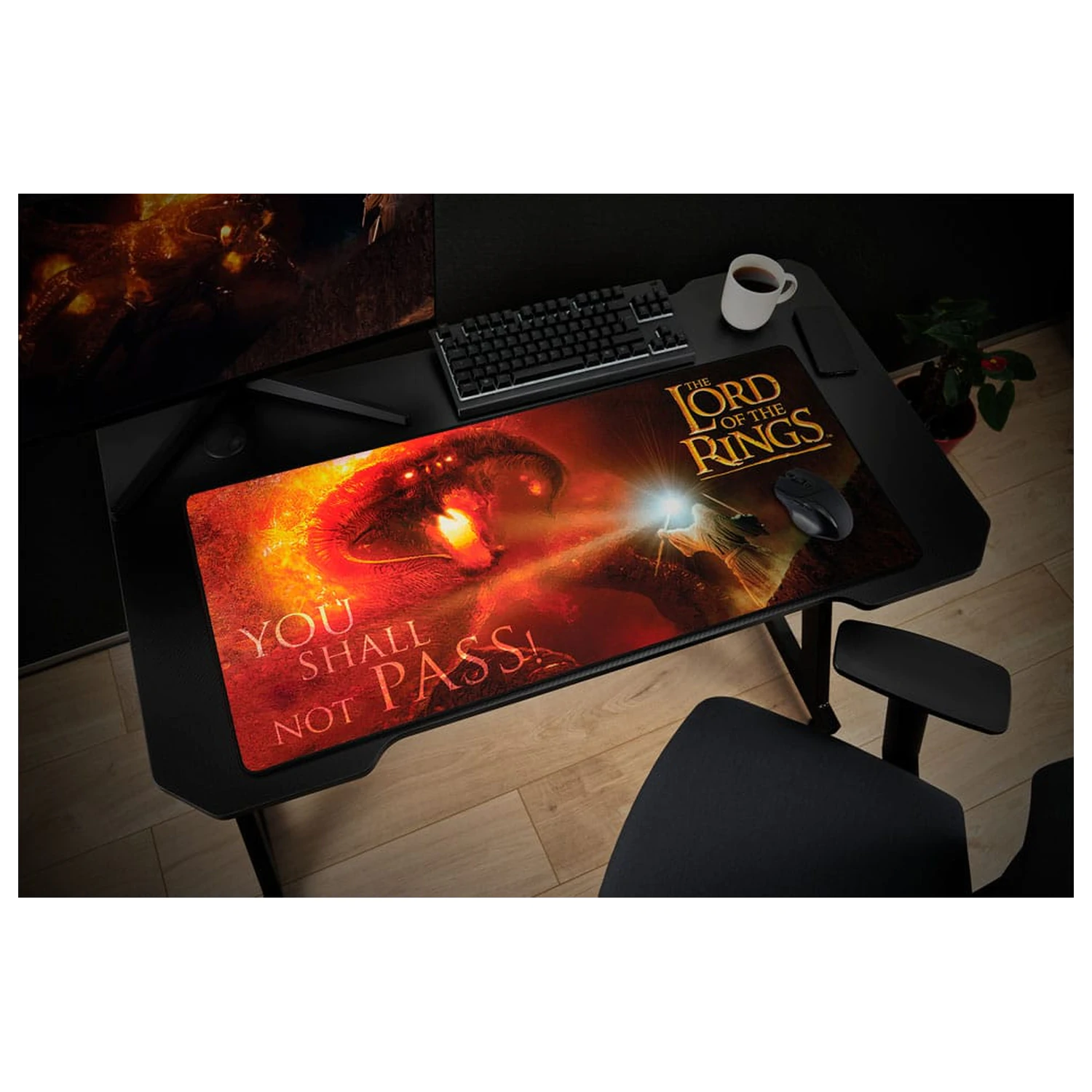 Lord of the Rings Stars XXL Schreibtischmatte Version 2 Produktfoto