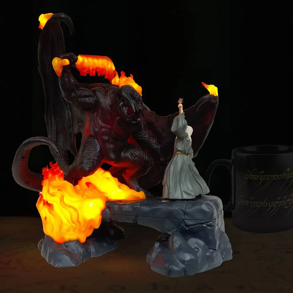 Herr der Ringe LED-USB-Lampe The Balrog Vs Gandalf 41 cm Produktfoto