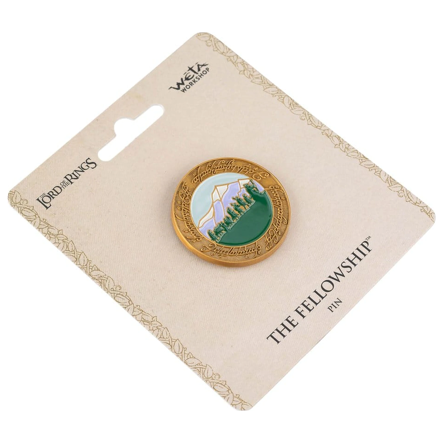 Lord of the Rings Collectors Anstecknadel The Fellowship 4 cm Produktfoto