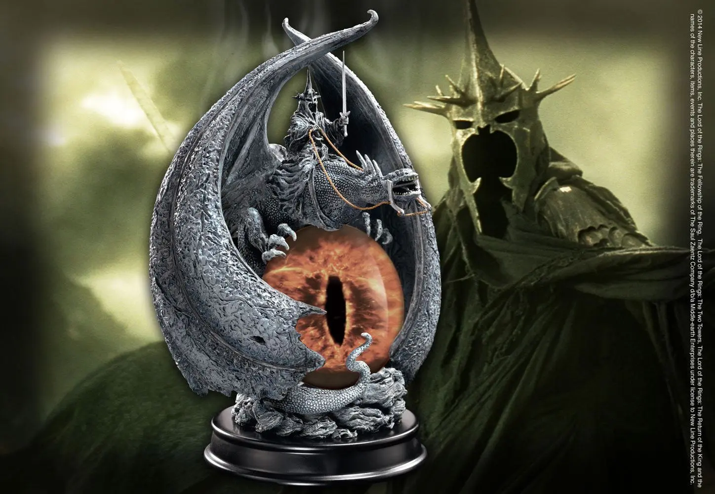 Herr der Ringe Statue Die Wut des Hexenkönigs 20 cm Produktfoto