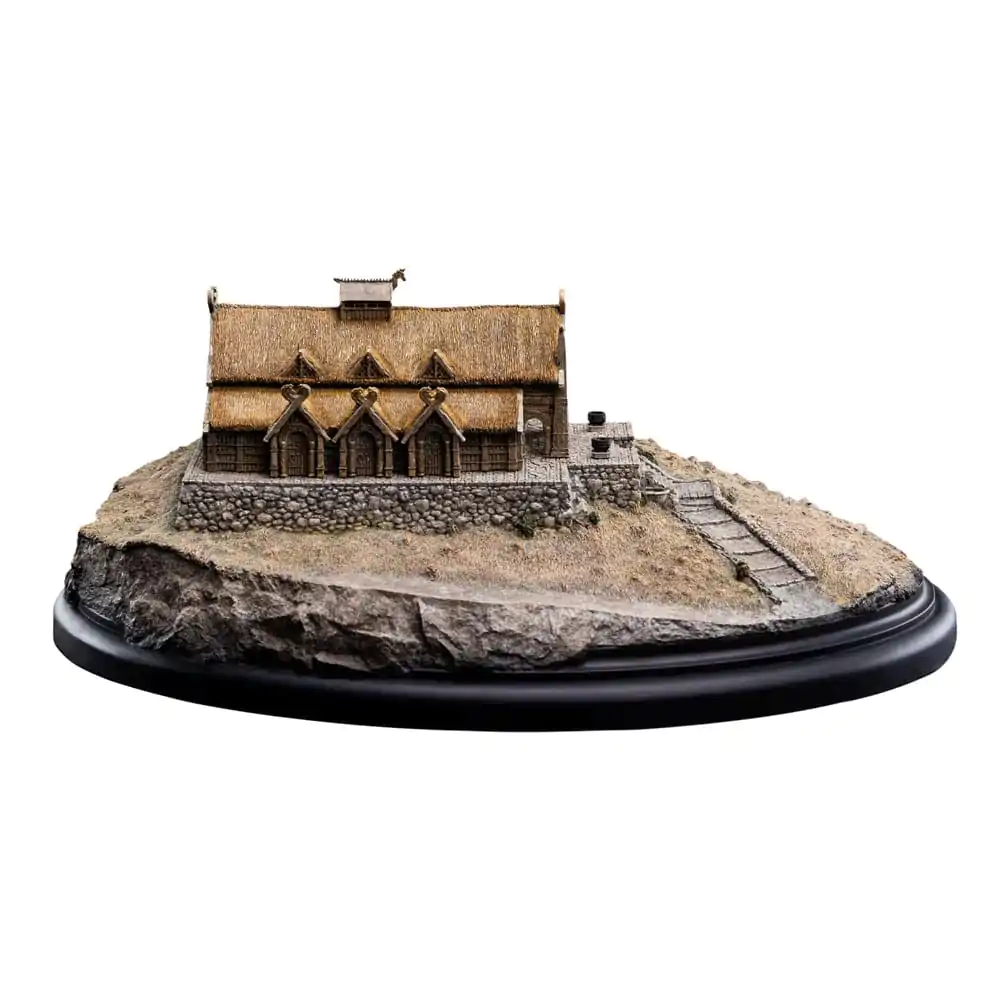 Herr der Ringe Statue The Golden Hall of Edoras 9 cm Produktfoto