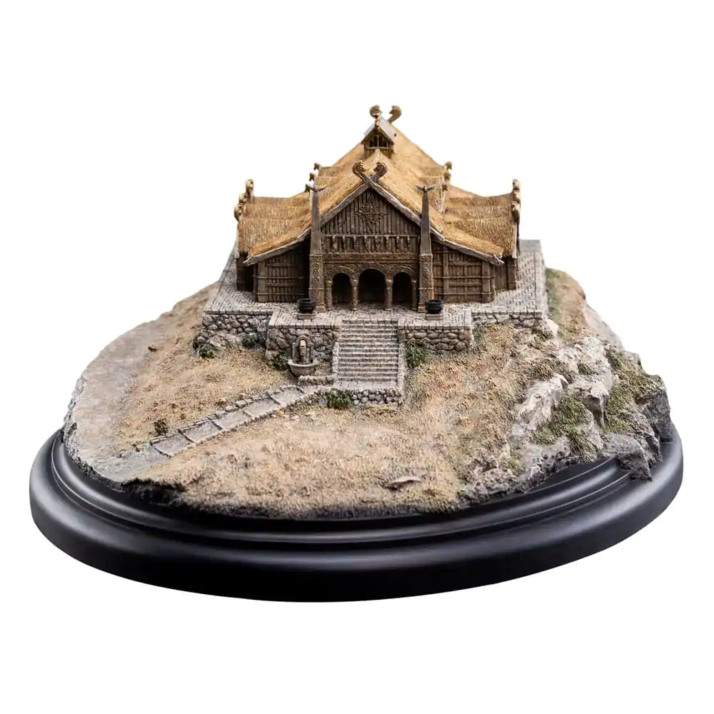 Herr der Ringe Statue The Golden Hall of Edoras 9 cm Produktfoto