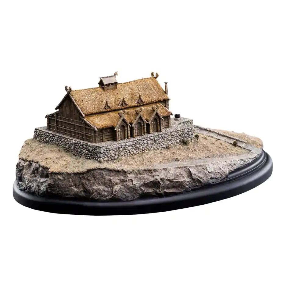 Herr der Ringe Statue The Golden Hall of Edoras 9 cm Produktfoto