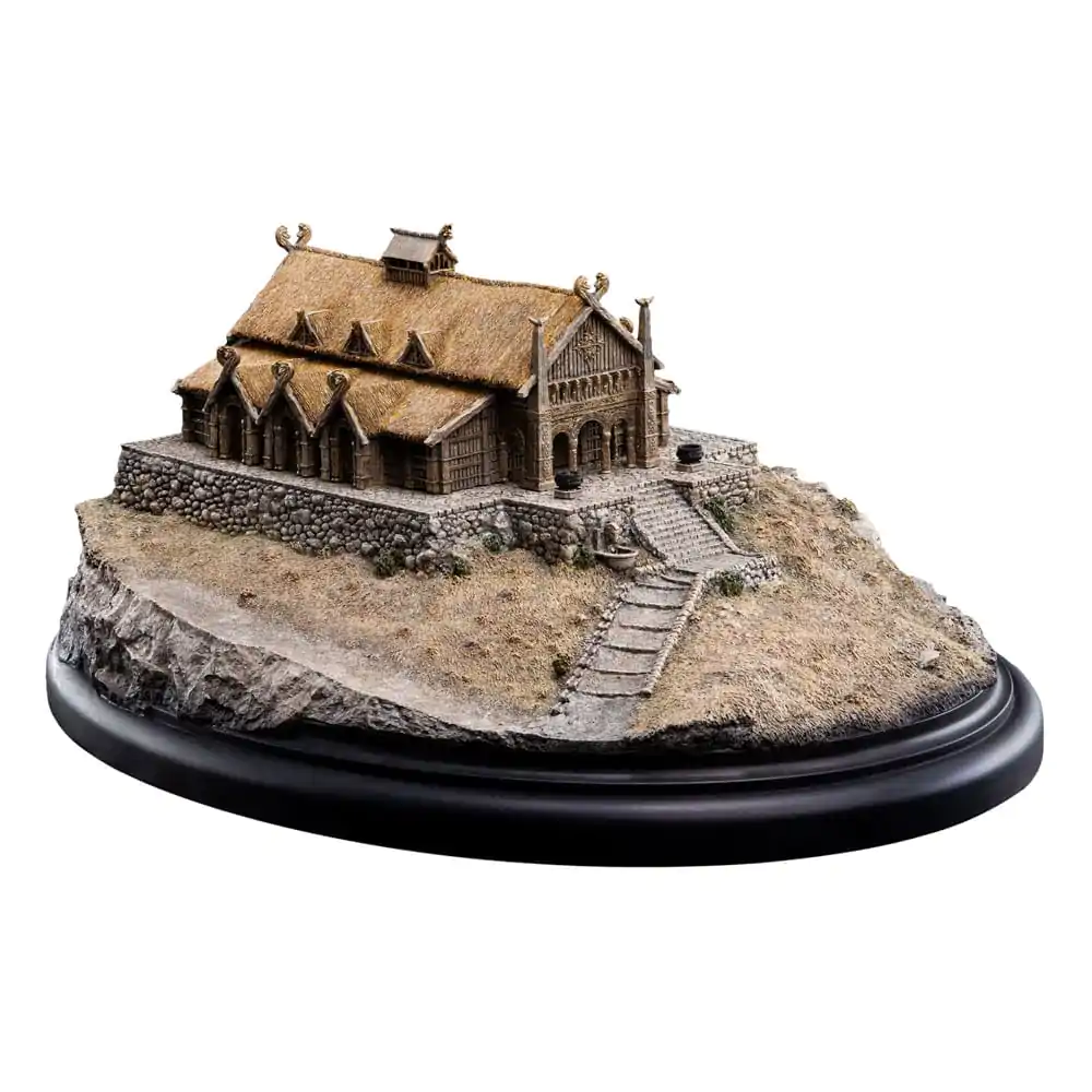 Herr der Ringe Statue The Golden Hall of Edoras 9 cm Produktfoto