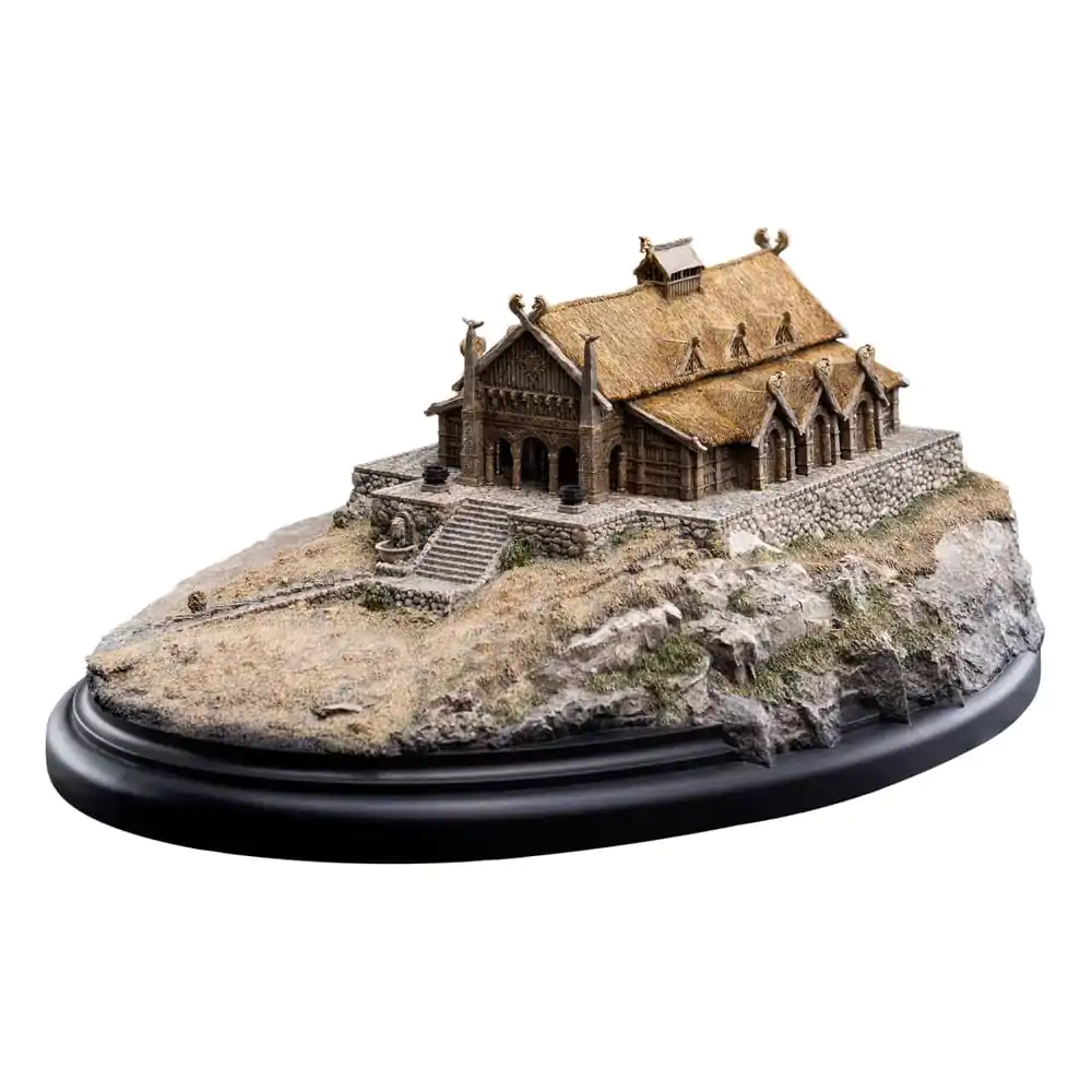 Herr der Ringe Statue The Golden Hall of Edoras 9 cm Produktfoto