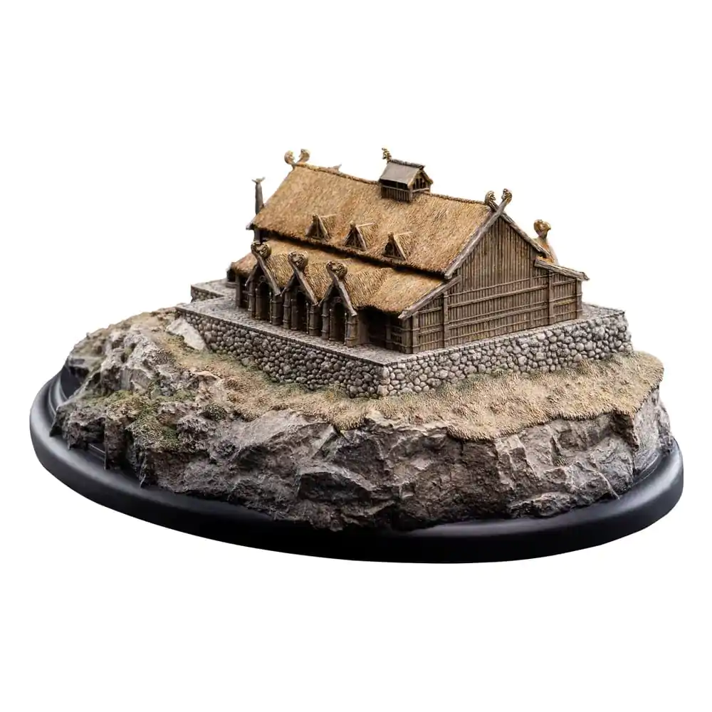 Herr der Ringe Statue The Golden Hall of Edoras 9 cm Produktfoto