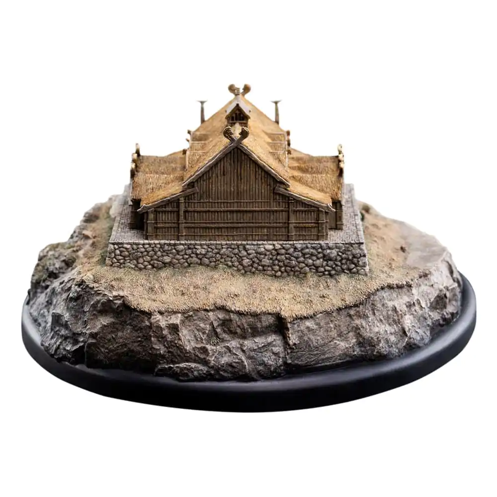 Herr der Ringe Statue The Golden Hall of Edoras 9 cm Produktfoto