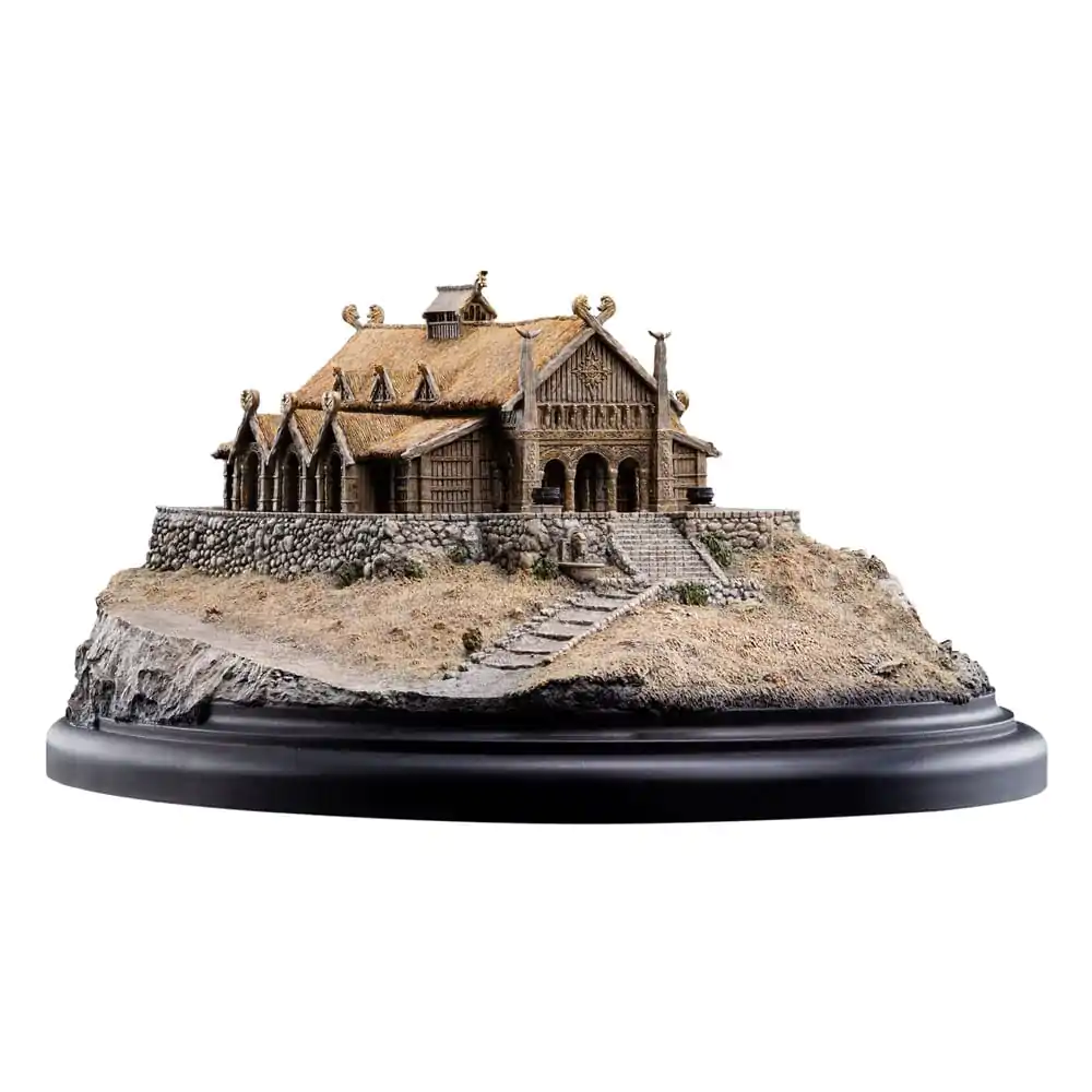 Herr der Ringe Statue The Golden Hall of Edoras 9 cm Produktfoto