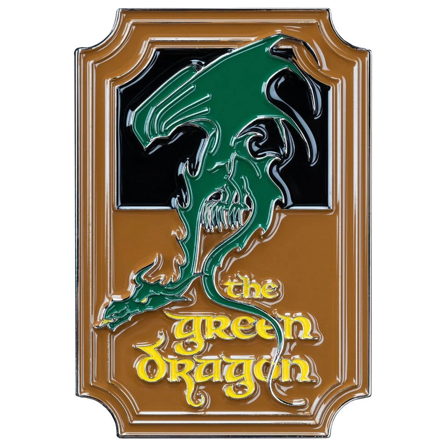 Lord of the Rings Magnet The Green Dragon (Emaille) 7 cm Produktfoto