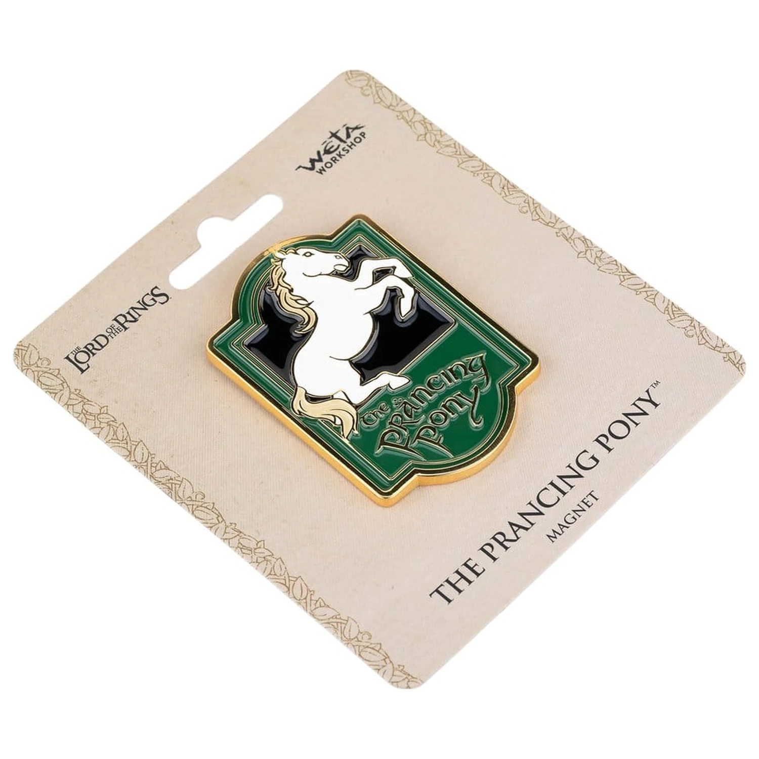 Lord of the Rings Magnet Das Tänzelnde Pony (Emaille) 7 cm Produktfoto