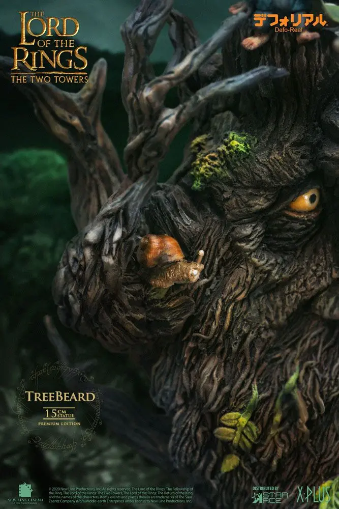 Der Herr der Ringe: Die zwei Türme Defo-Real Series Statue Baumbart 15 cm Produktfoto