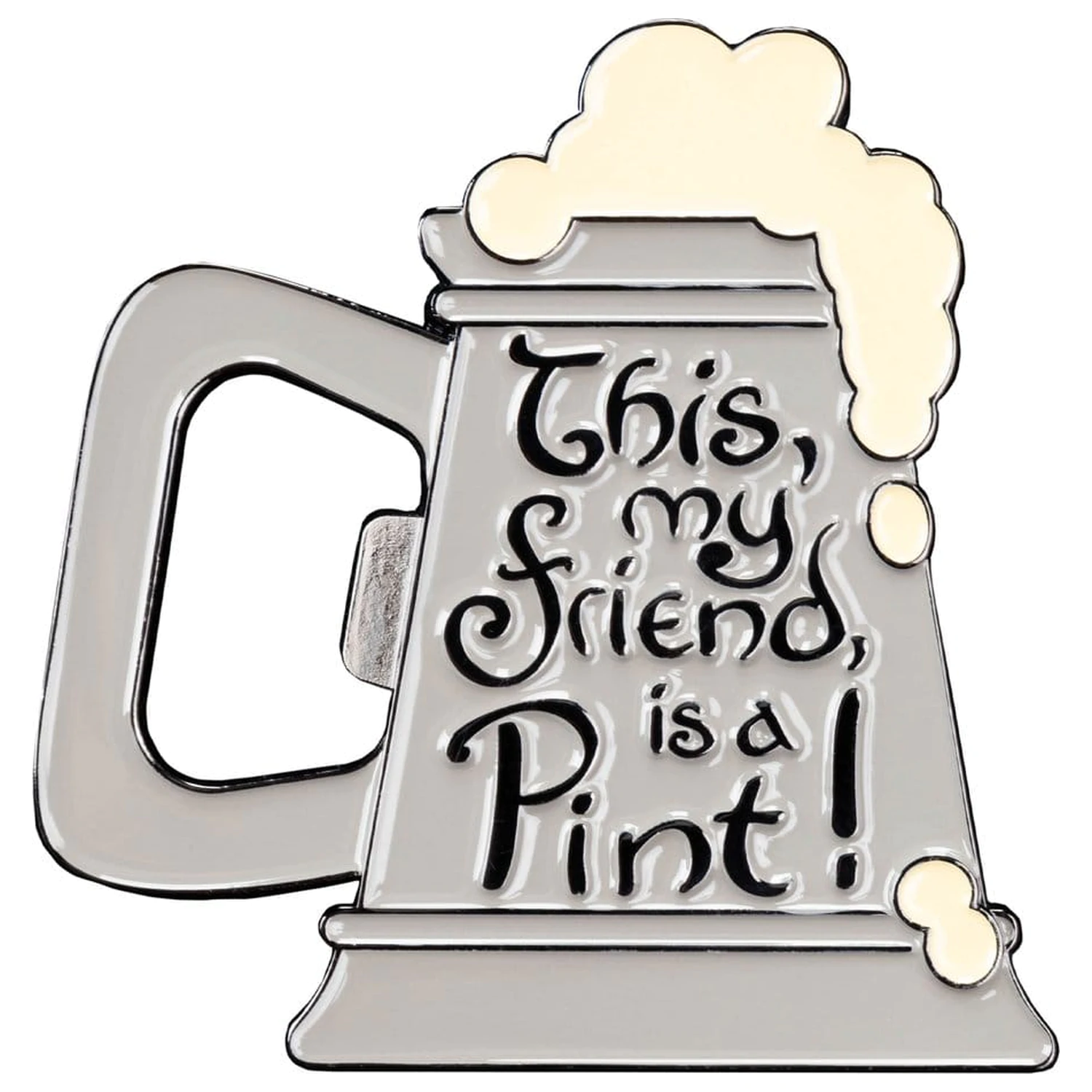 Lord of the Rings Magnet Dieser, mein Freund, ist ein Pint! (Emaille) 7 cm Produktfoto