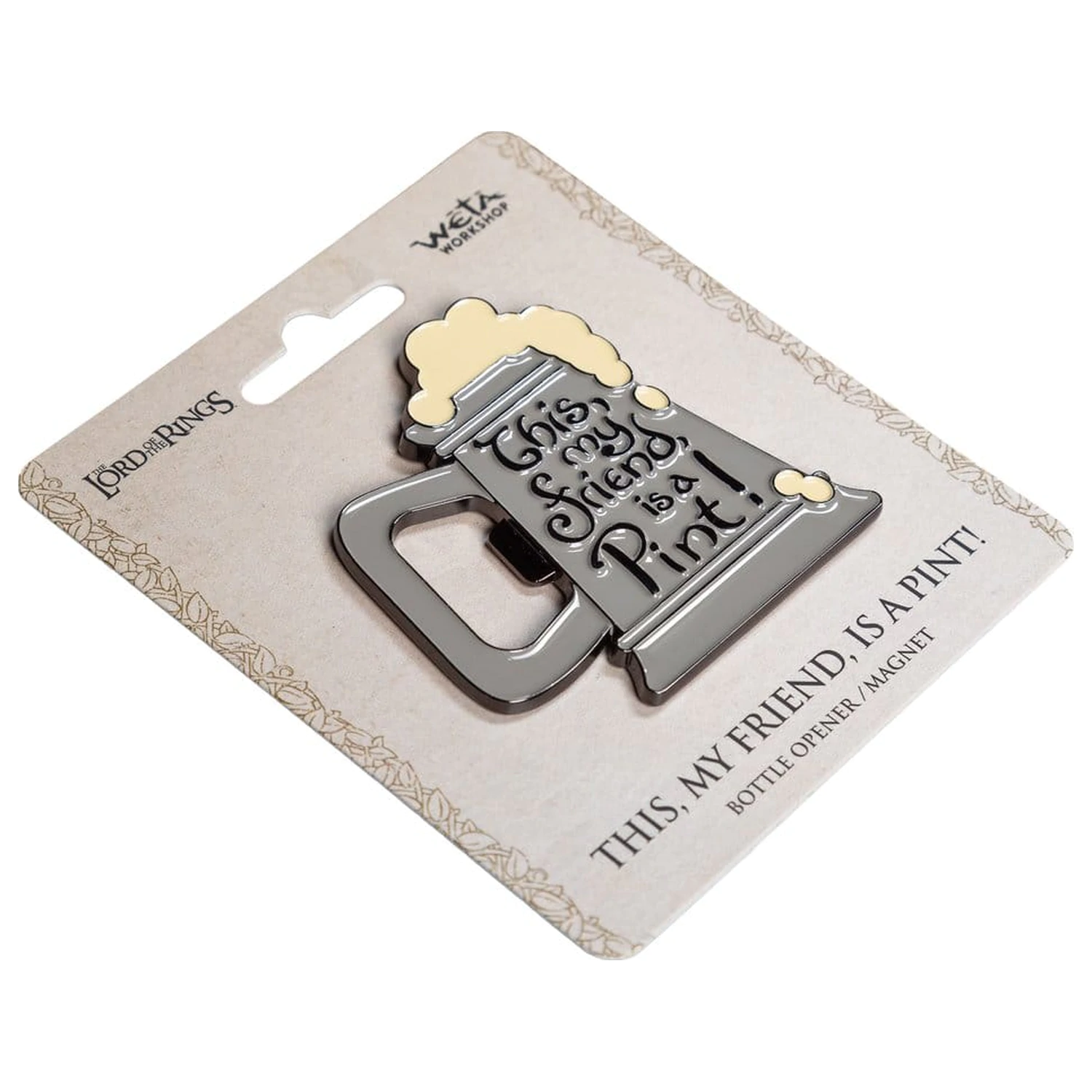 Lord of the Rings Magnet Dieser, mein Freund, ist ein Pint! (Emaille) 7 cm Produktfoto