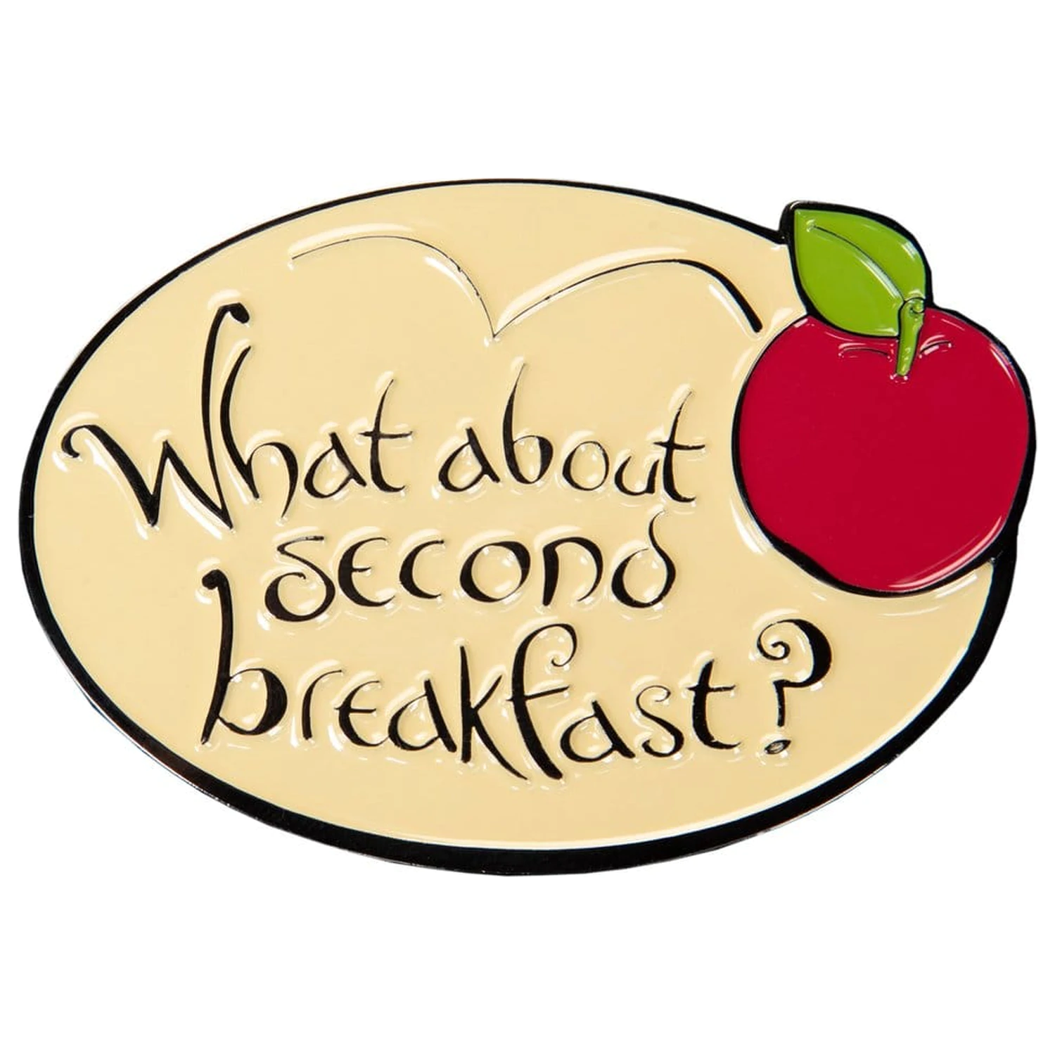 Lord of the Rings Magnet What About Second Breakfast? (Emaille) 7 cm Produktfoto