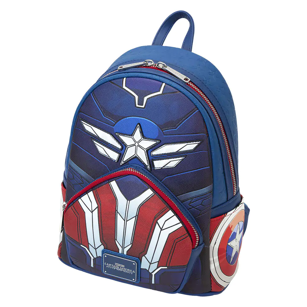 Loungefly Marvel Captain America Brave New World Rucksack 26cm Produktfoto