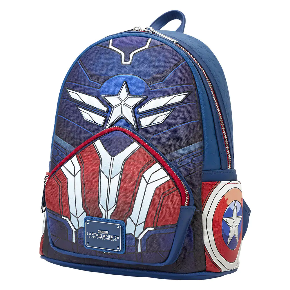 Loungefly Marvel Captain America Brave New World Rucksack 26cm Produktfoto