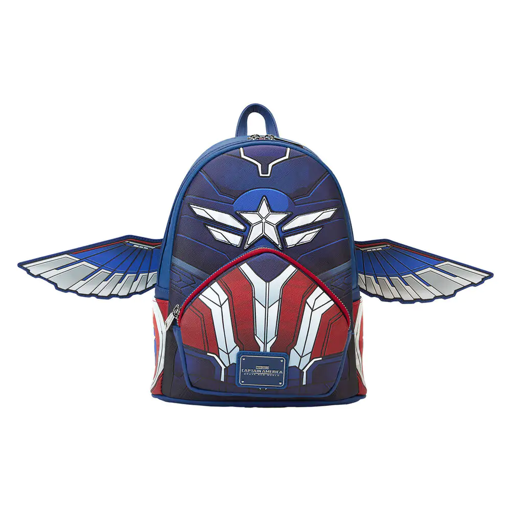 Loungefly Marvel Captain America Brave New World Rucksack 26cm Produktfoto