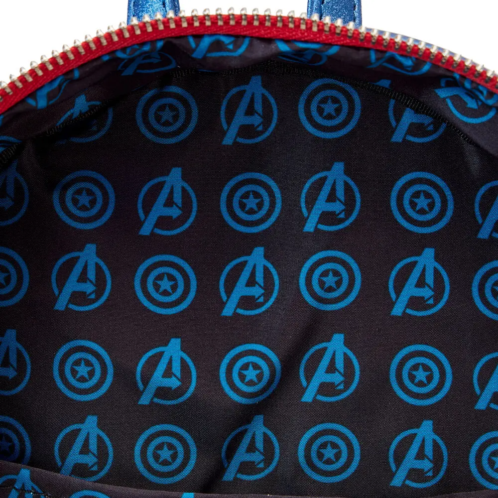 Loungefly Marvel Captain America metallic Rucksack 26cm termékfotó