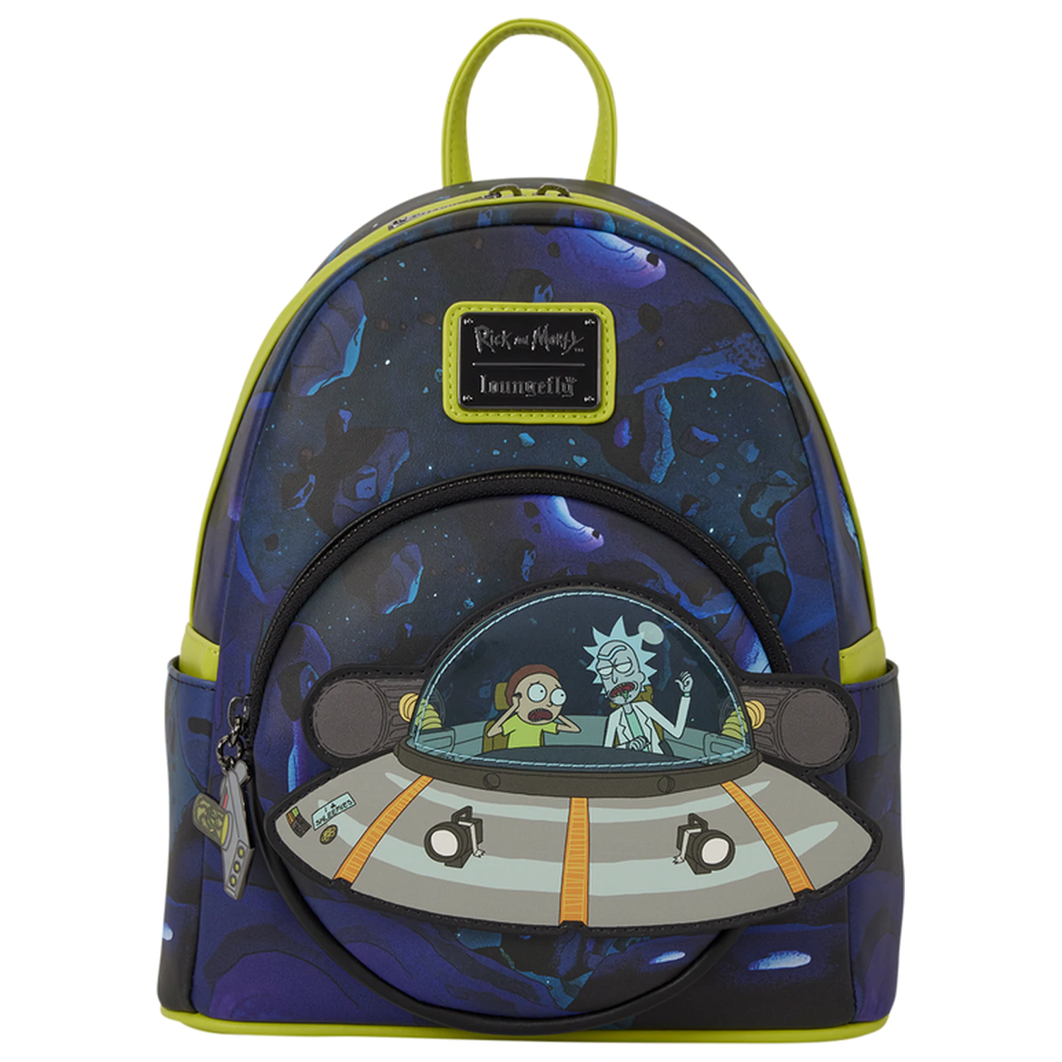 Loungefly Cartoon Network Rick and Morty Space Cruiser Loungefly Rucksack 26cm Produktfoto