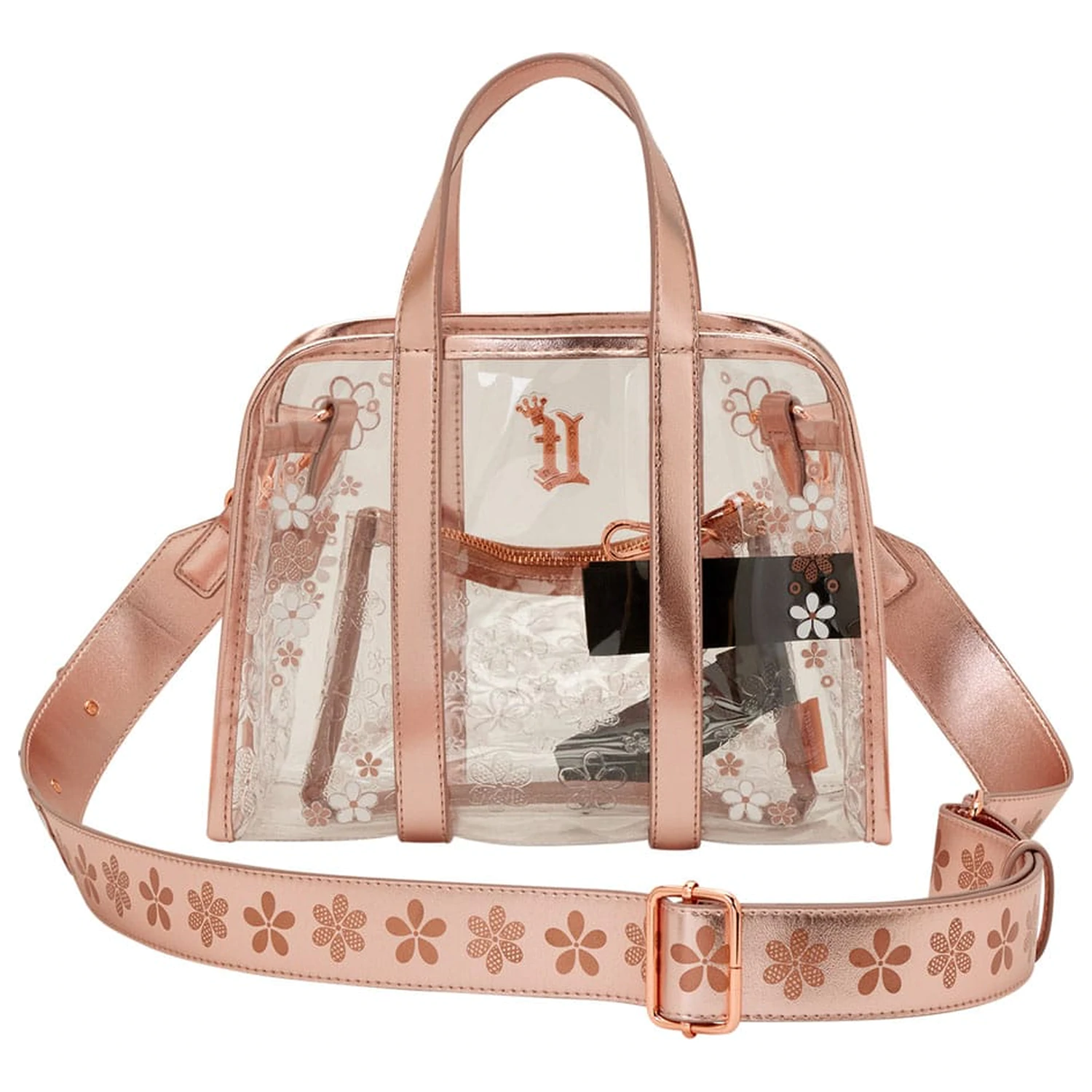 Loungefly Crossbody Tasche Clear Floral Produktfoto