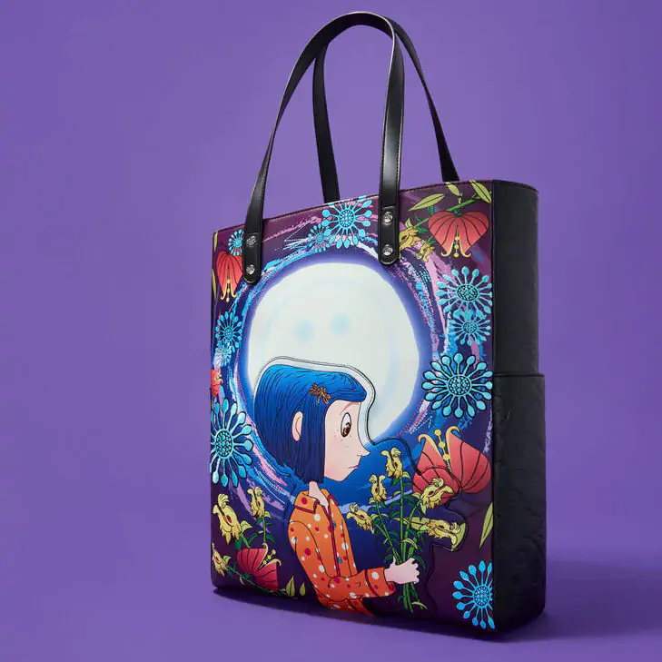 Loungefly Coraline Worlds Laika Einkaufstasche Produktfoto