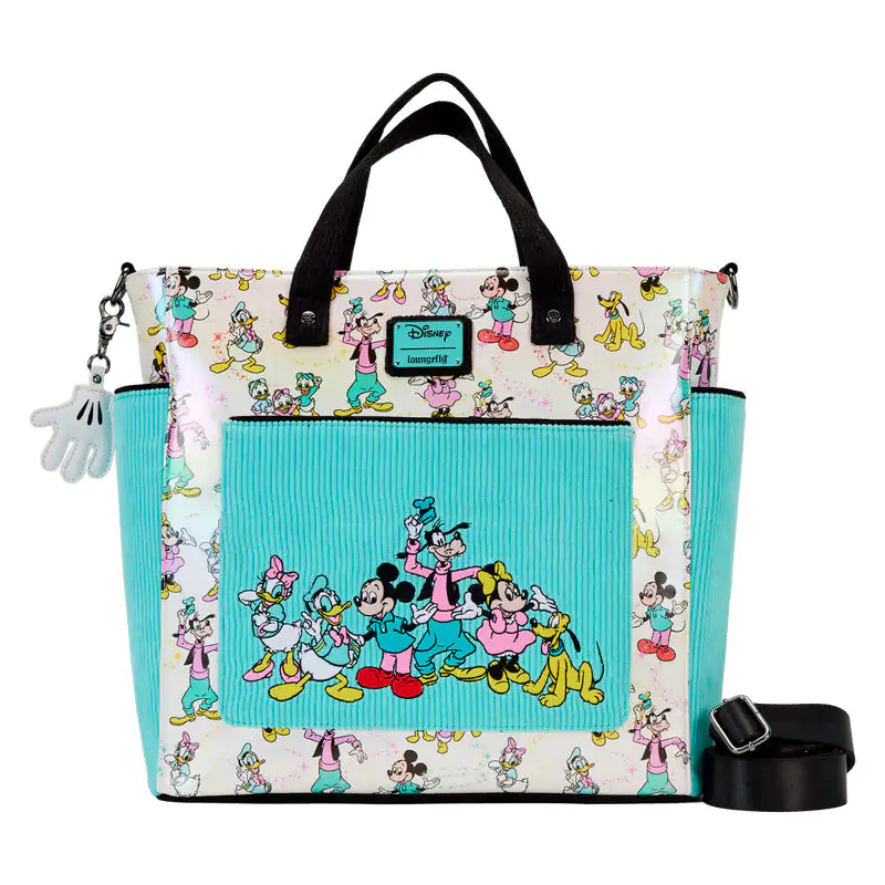 Loungefly Disney 100 Mickey &amp; Friends Classic verwandelte Tragetasche Produktfoto