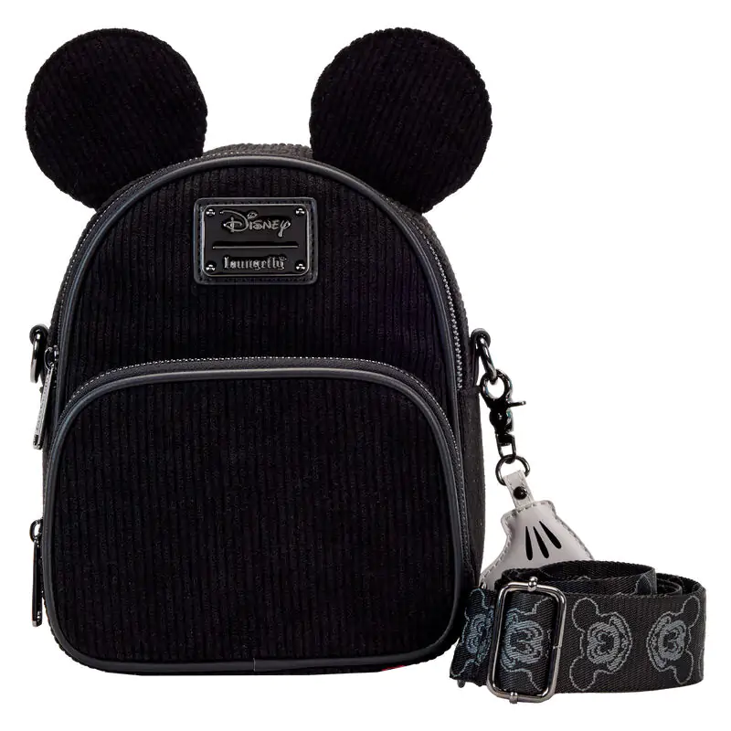 Loungefly Disney 100 Mickey Mouse Classic Rucksack/Umhängetasche 20cm Produktfoto