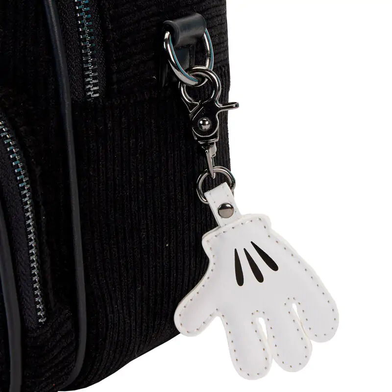 Loungefly Disney 100 Mickey Mouse Classic Rucksack/Umhängetasche 20cm Produktfoto