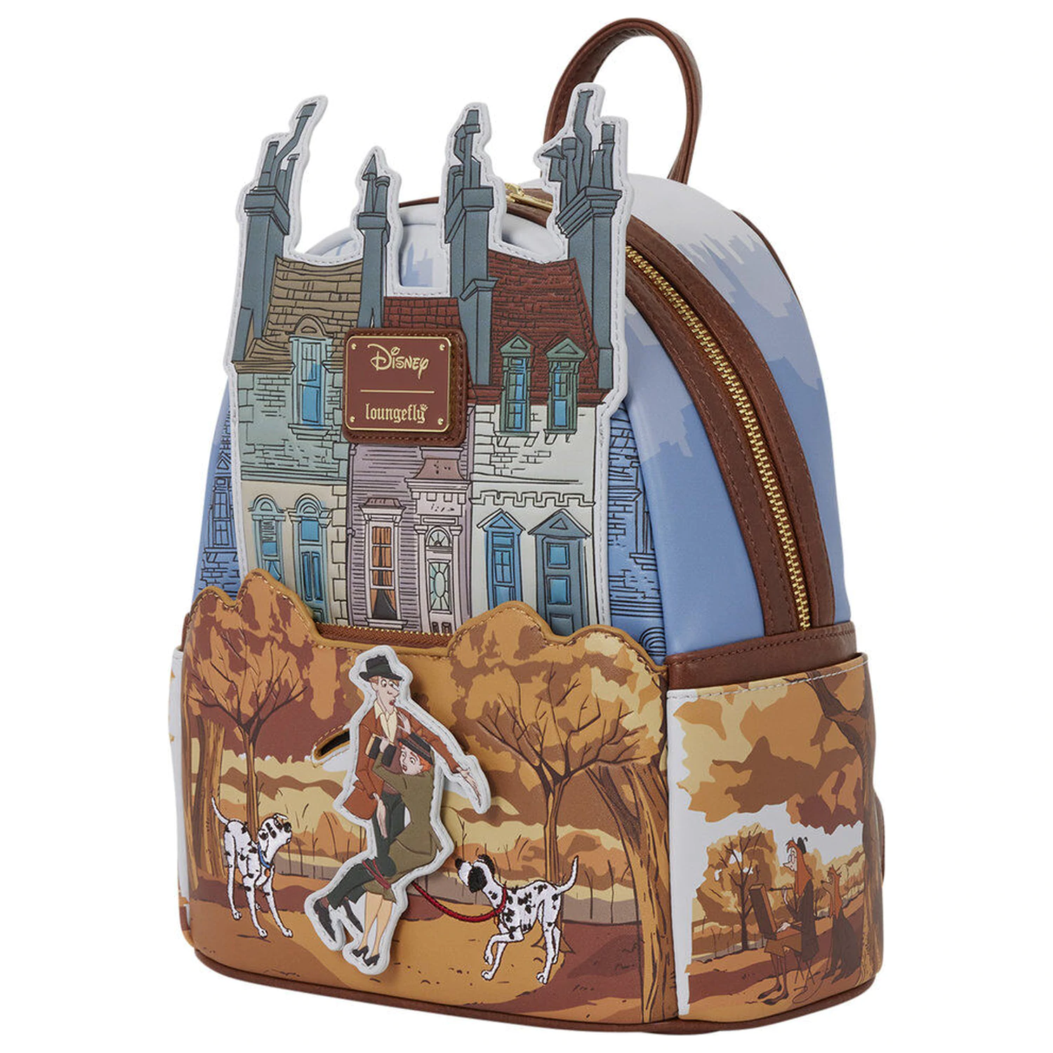 Loungefly Disney 101 Dalmatians Roger & Anita Rucksack 26cm Produktfoto