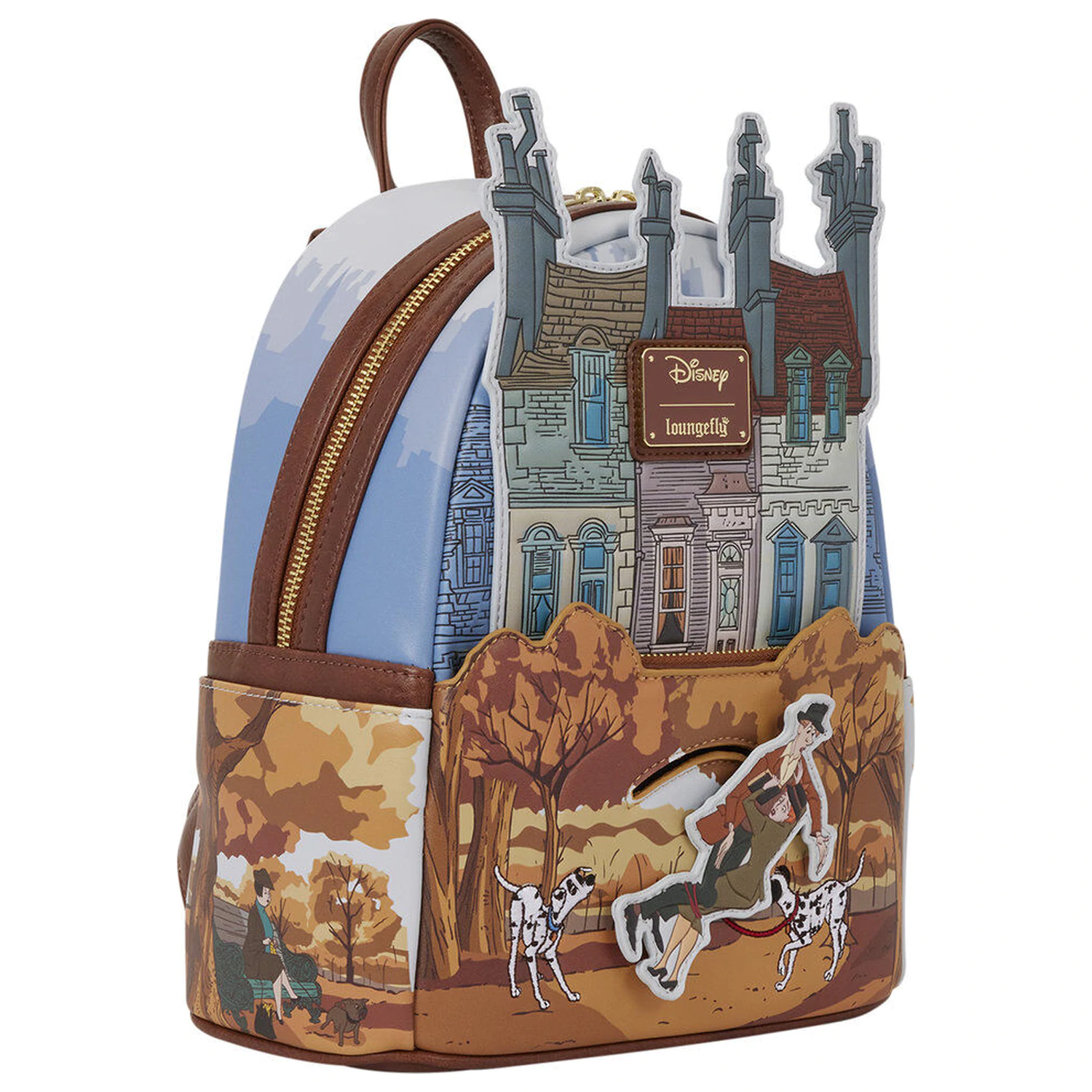 Loungefly Disney 101 Dalmatians Roger & Anita Rucksack 26cm Produktfoto