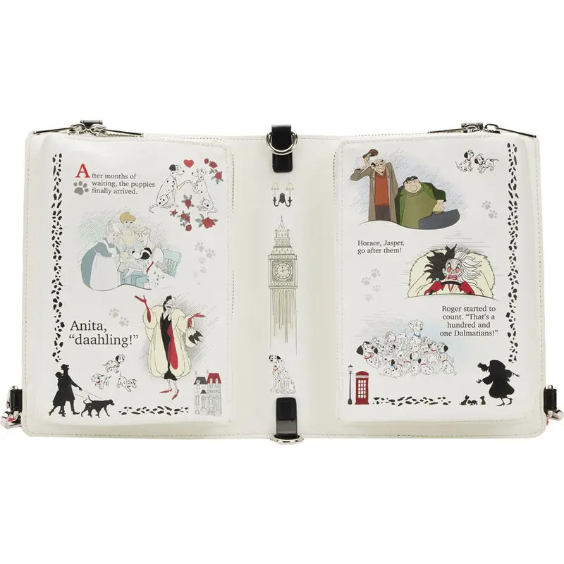 Loungefly Disney 101 Dalmatians Tasche Rucksack 30cm termékfotó