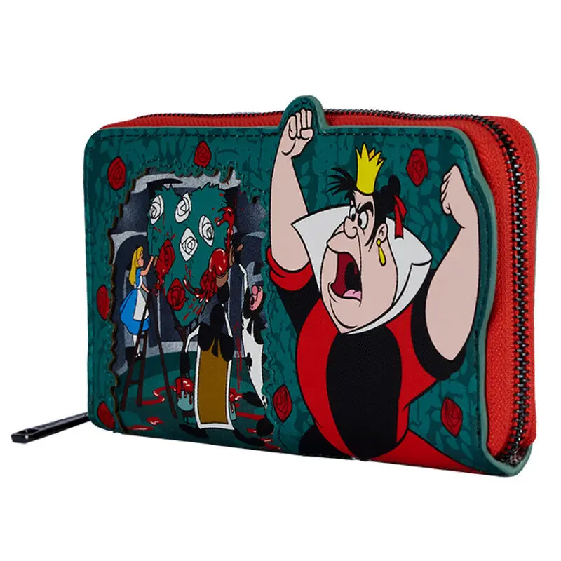 Disney by Loungefly Geldbörse Villains Scene Series Queen of Hearts Produktfoto
