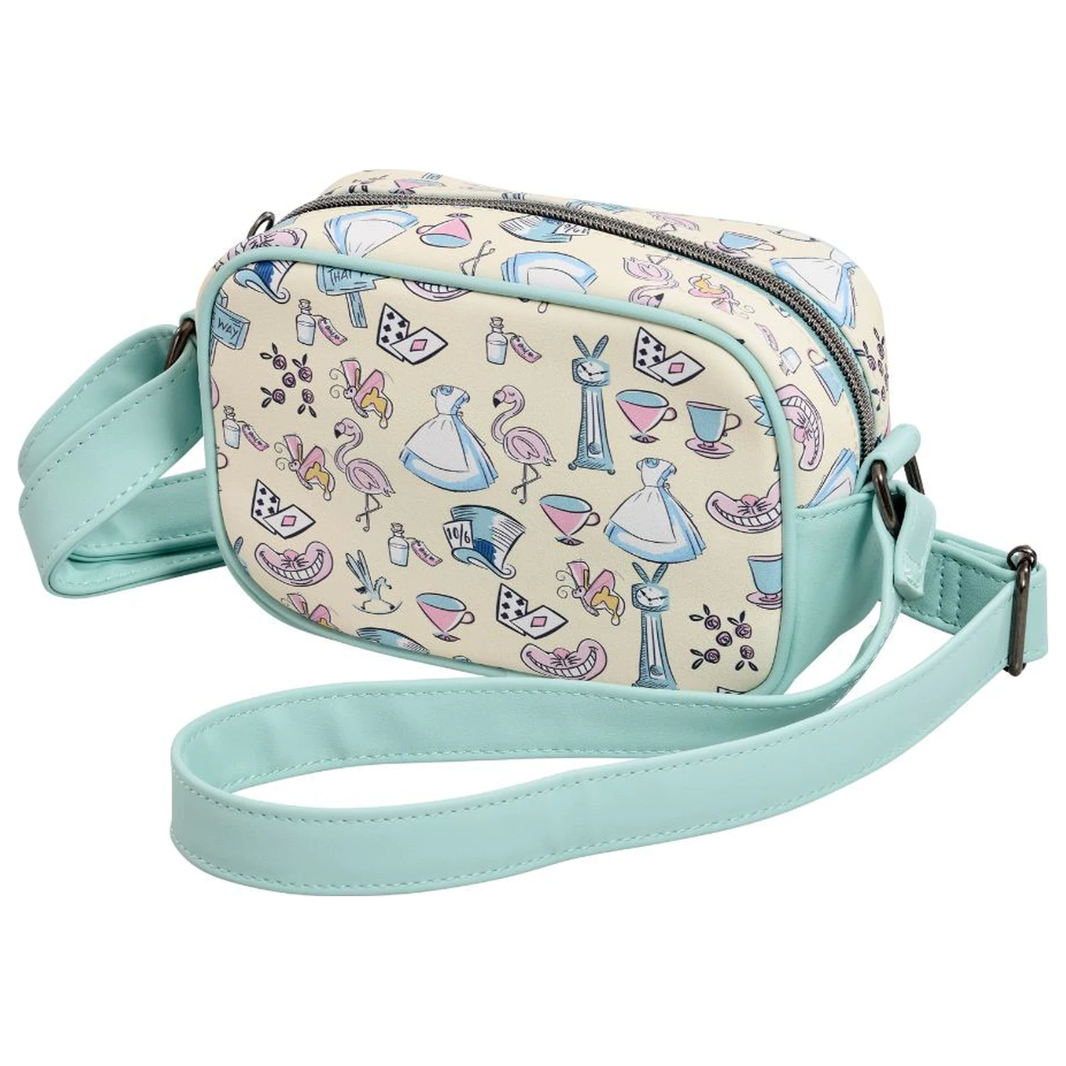 Loungefly Disney Alice In Wonderland Floral Scene Umhängetasche Produktfoto