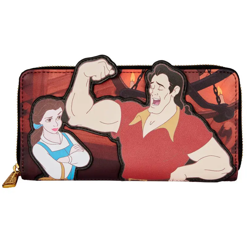 Loungefly  Disney Beauty and the Beast Villains Gaston Scene Geldbörse termékfotó