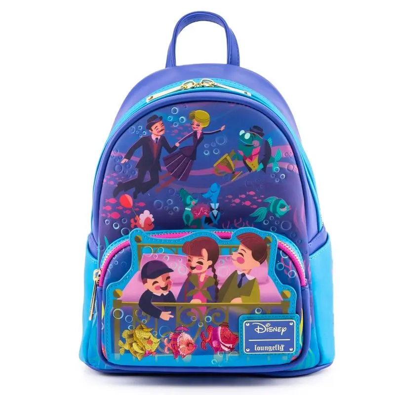 Loungefly Disney Bedknobs and Broomsticks Underwater Rucksack 26cm termékfotó