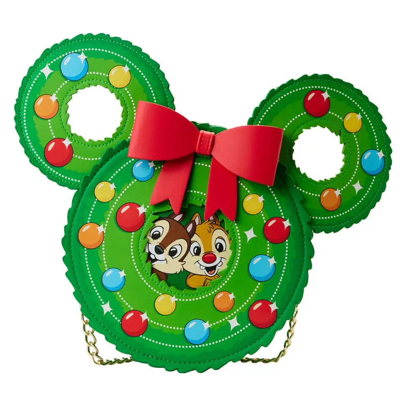 Loungefly Disney Chip and Dale Christmas Umhängetasche Produktfoto