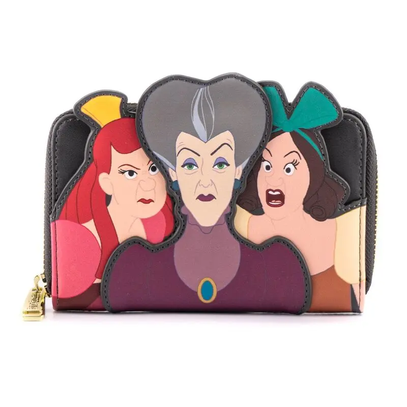 Disney by Loungefly Geldbörse Villains Scene Evil Stepmother And Step Sisters termékfotó