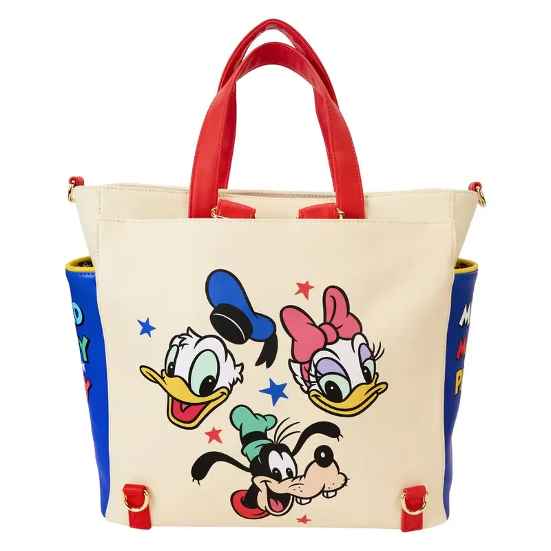 Loungefly Disney Classic Mickey and Friends convertible Rucksack Tragetasche termékfotó