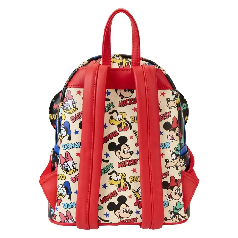 Loungefly Disney Classic Mickey and Friends Rucksack und Haarreif termékfotó