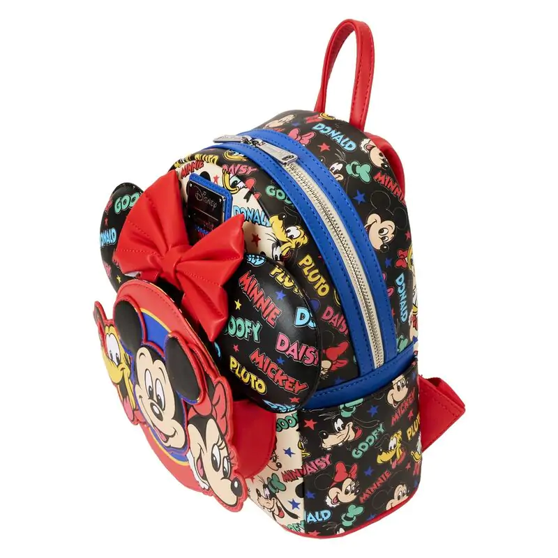 Loungefly Disney Classic Mickey and Friends Rucksack und Haarreif Produktfoto