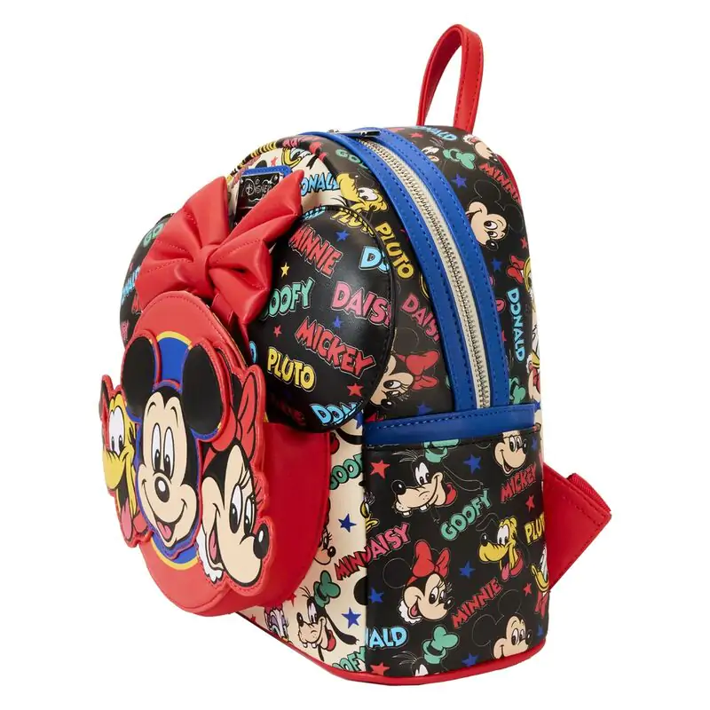 Loungefly Disney Classic Mickey and Friends Rucksack und Haarreif Produktfoto