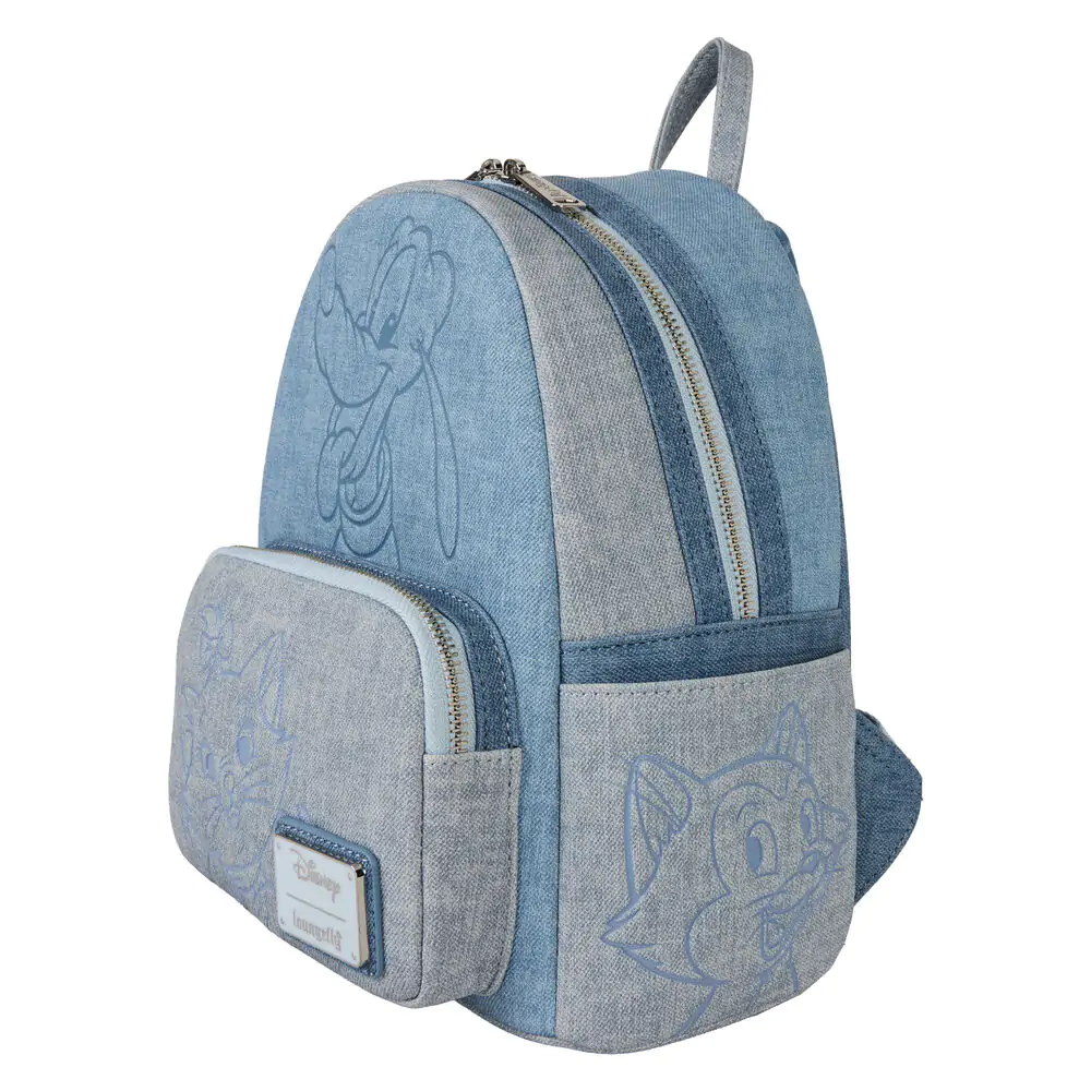 Loungefly Disney Denim Rucksack 26cm Produktfoto
