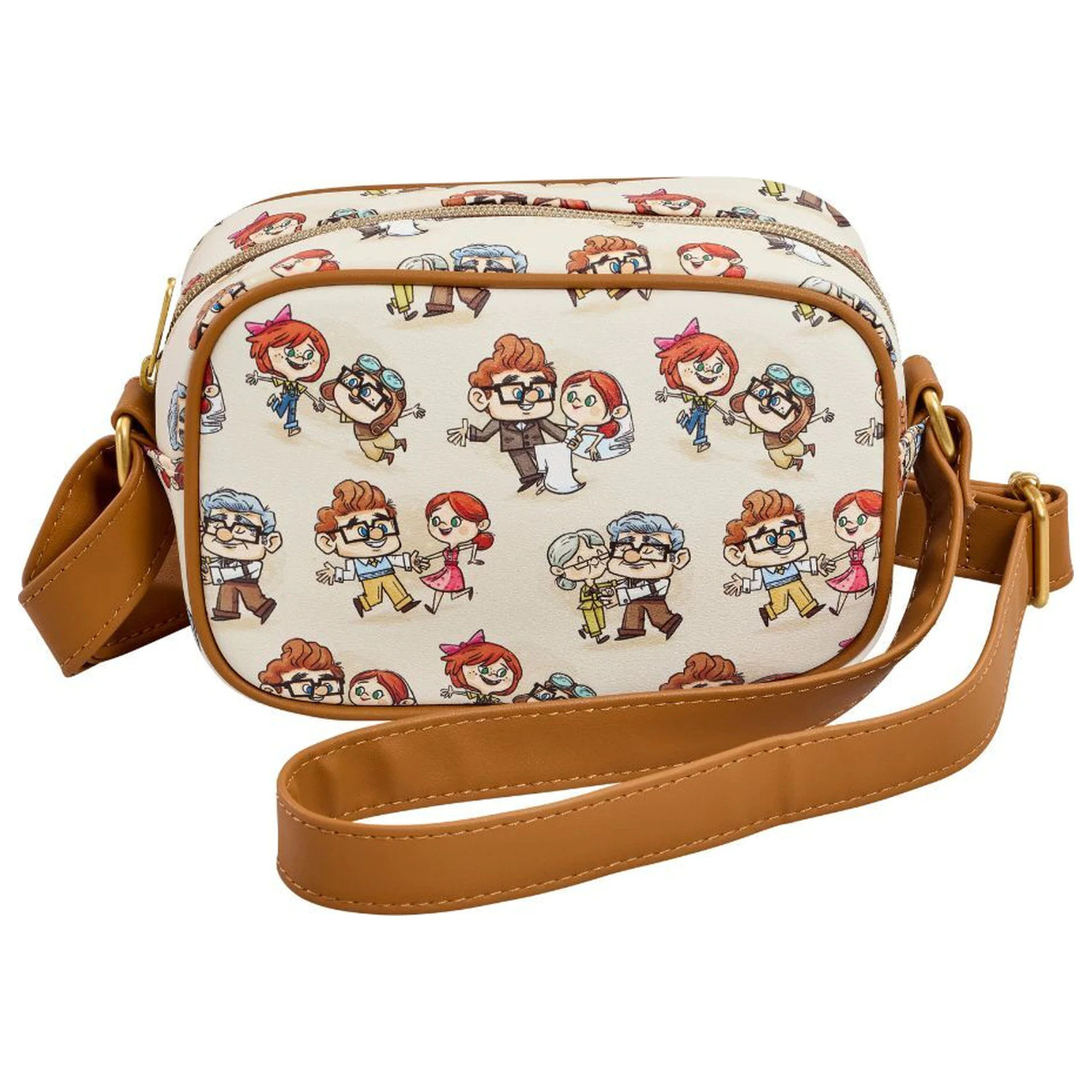 Loungefly Disney Ellie Und Carl Allover-Print Umhängetasche Produktfoto