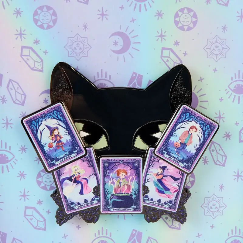 Loungefly Disney Hocus Pocus Tarot Ansteck-Pin termékfotó