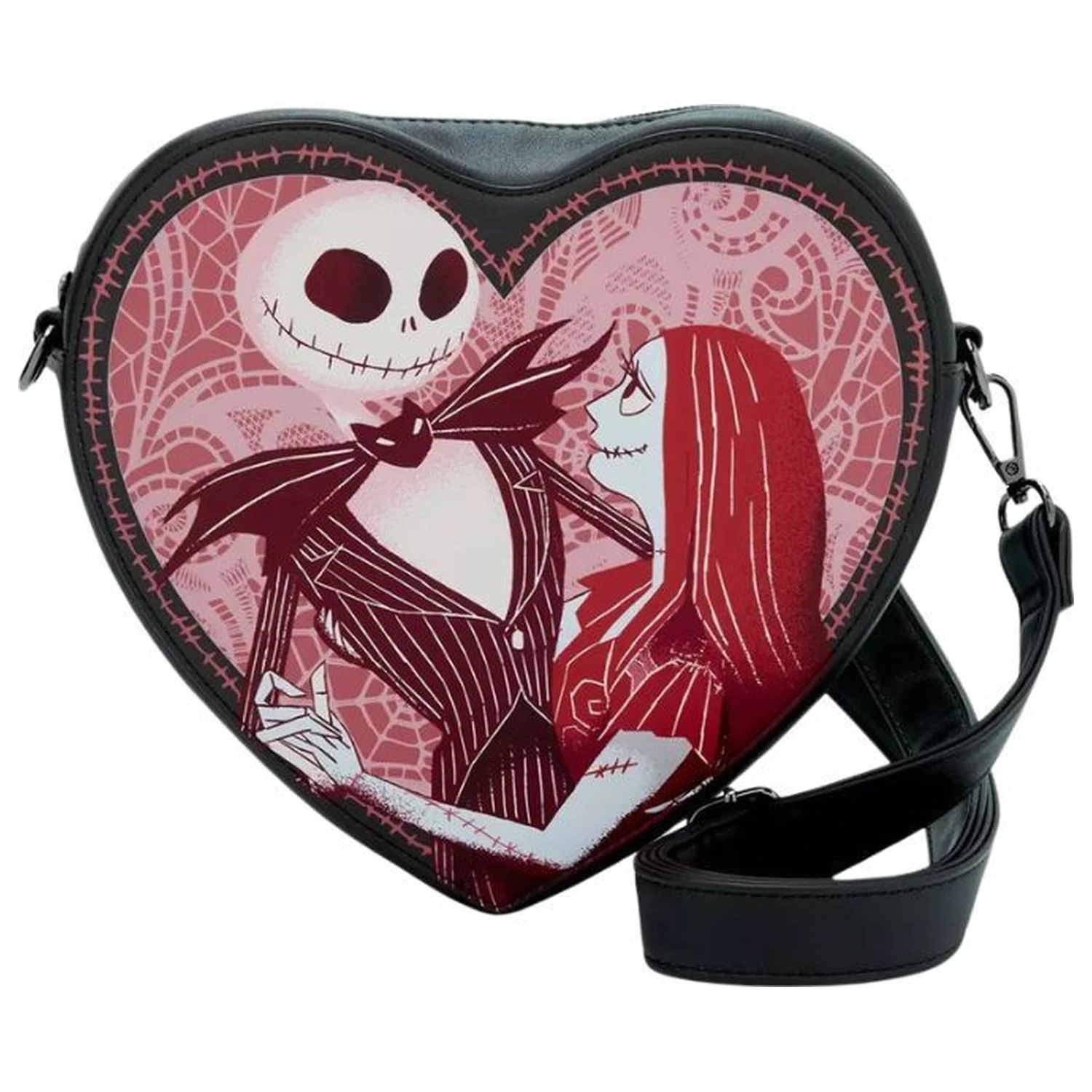 Loungefly Disney Jack And Sally Umhängetasche Produktfoto