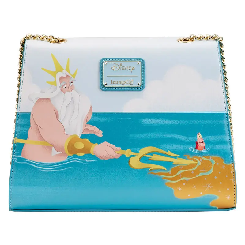 Loungefly Disney Little Mermaid Tritons Gift Umhängetasche Produktfoto