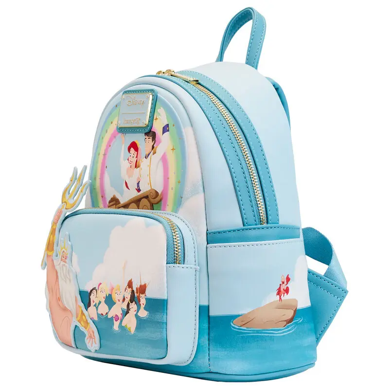 Loungefly Disney Little Mermaid Tritons Gift Rucksack 26cm Produktfoto