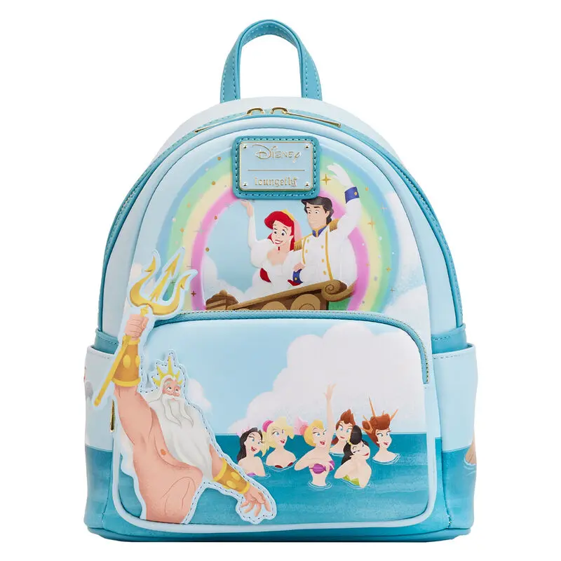 Loungefly Disney Little Mermaid Tritons Gift Rucksack 26cm Produktfoto