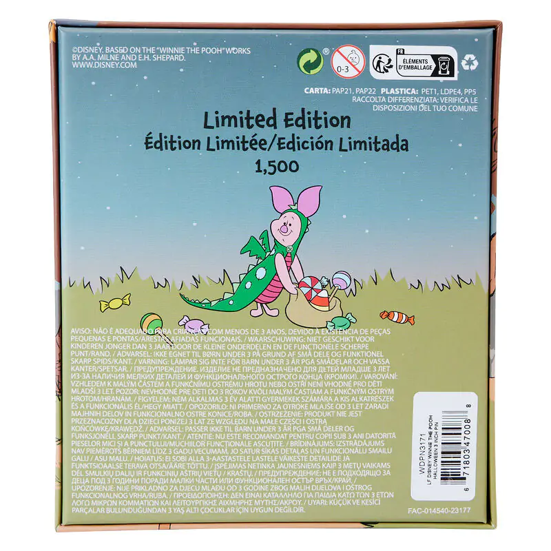 Loungefly Disney Winnie the Pooh Halloween Kostüm Ansteck-pin Produktfoto
